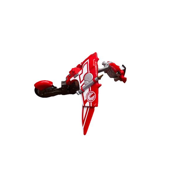 Power Rangers Ninja Storm Red Samurai Ninja Glider Cycle - Missing Figure - Picture 1 of 6